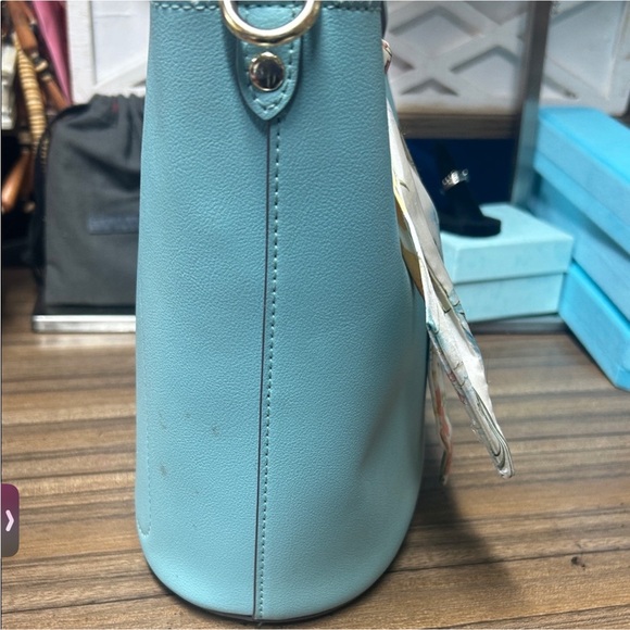 Nanette Lepore Light Blue Tote - Picture 6 of 7